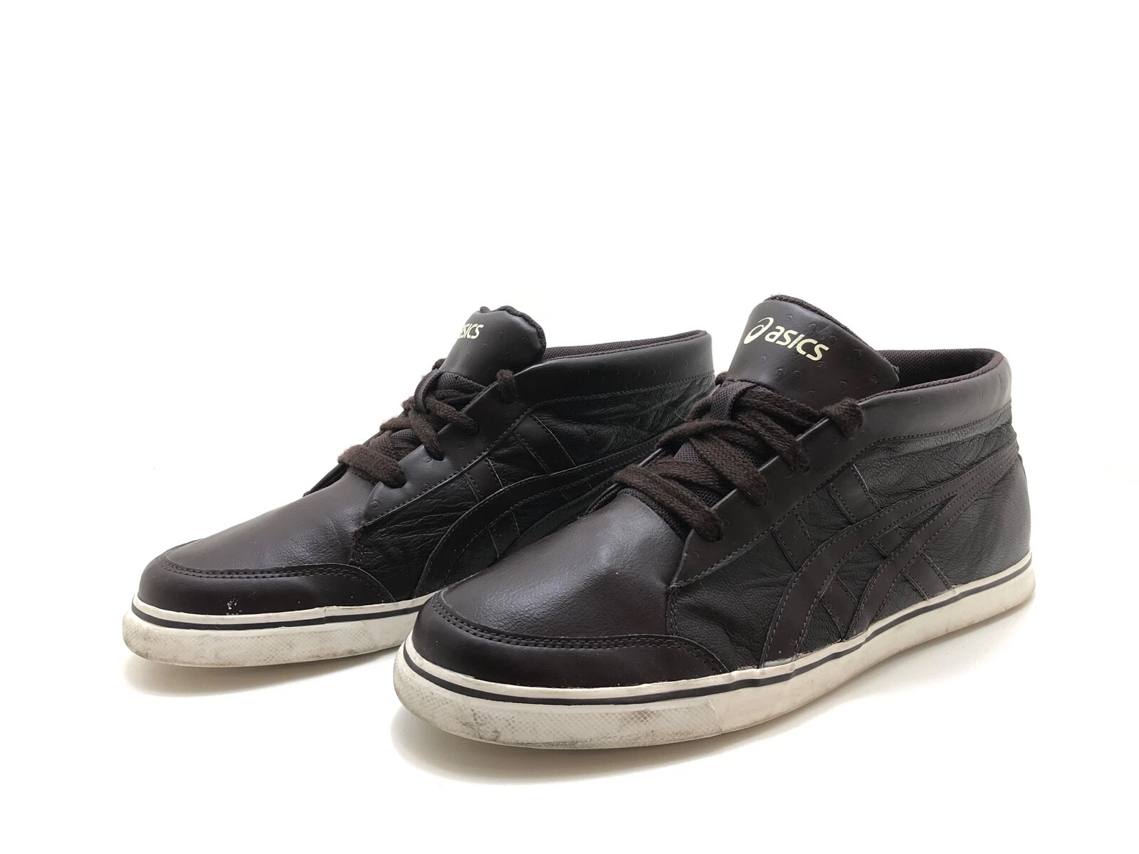 Sneaker uomo Asics scarpe da ginnastica scarpe basse scarpe con lacci comfort marrone taglia 41 5