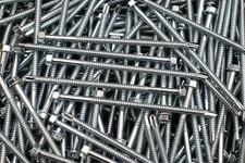 (100) Hex Washer Head 1/4 x 5 Self-Drilling Tek Screw IHW SDS #14 Zinc