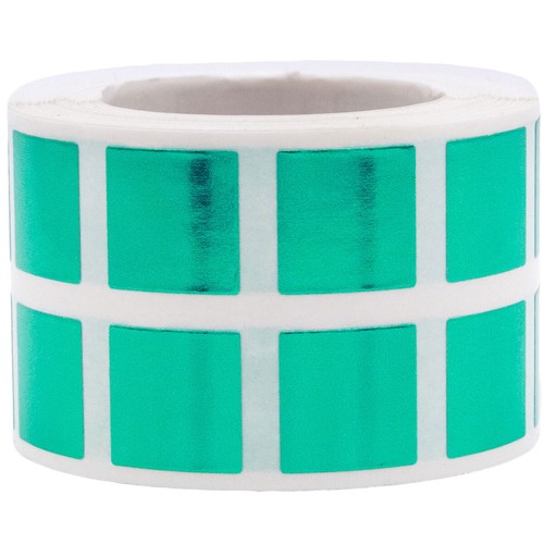 Square Stickers | 0.5" Inch Square Shape | 1,000 Pack | Pick One Color - Picture 116 of 144