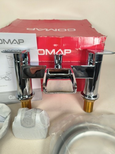 Francis Pegler Cascada Bath Shower Mixer Tap - Chrome 922029 - Picture 7 of 12