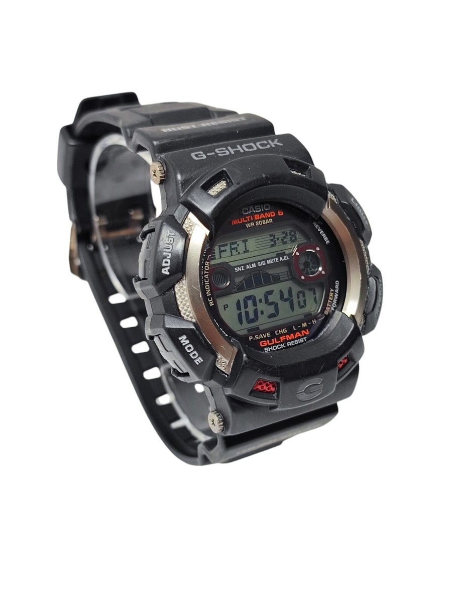 時計 G-SHOCK GULFMAN TOUGH SOLAR GW-9110BW GW-9110BW-1
