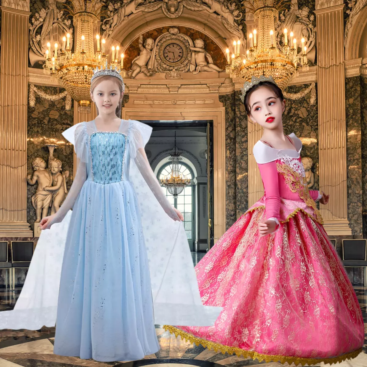 Elsa Dress Elsa Costume Frozen Party Princess Dress Frozen 