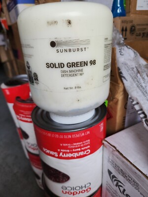 Sunburst Chemicals Solid Green 99 Glass Cleaner 8lb