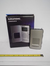 Grundig Travelled VII Radio New Batteries Sold AS-Is Parts Origional Box