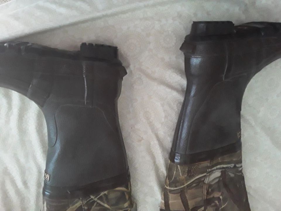 Hodgman wader boots hip/thigh thinsulate realtree youth size 13 steel shank free - Image 3 of 4