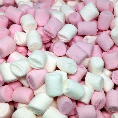 Haribo Minis Pink White Marshmallows Chamallows 130g Bags Kids Candy Sweets Ebay