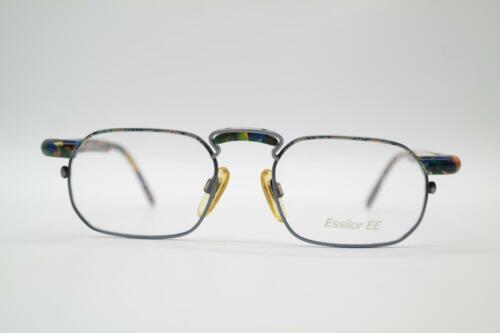 Vintage Essilor 750 Multicoloured Oval Glasses Frames Eyeglasses NOS - Picture 1 of 6