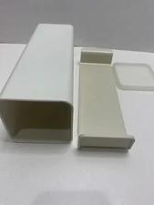 Tupperware Velveeta Block Cheese Keeper Container Holder USA 3 Pc Set 1696-1