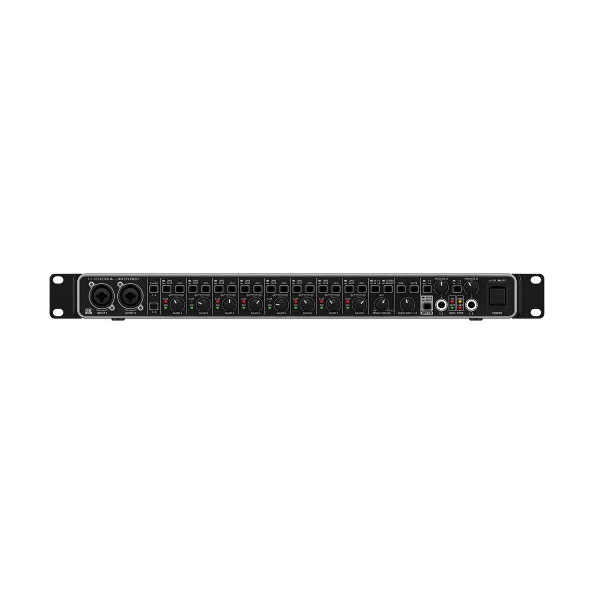 DTM・DAW behringer UMC1820 U-PHORIA Behringer U-PHORIA UMC1820 USB Audio Interface | Guitar Center