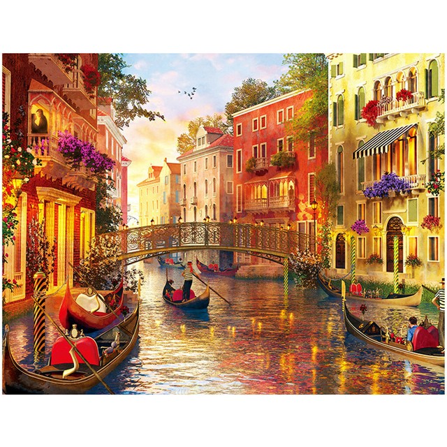 Venice Jigsaw Puzzle 1000 piece Puzzles For Adults Kids Learning