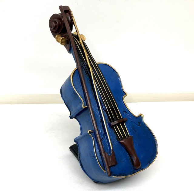 Rare Special Vintage Violin Figurine for Decoration eBay