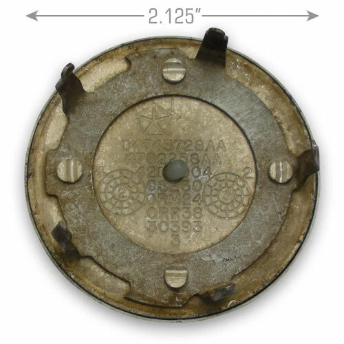 Tapa central rueda Chrysler 300M LHS Town & Country Sebring OEM 4743328 30393 Foto 2 de 2