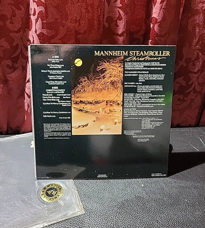 Mannheim Steamroller- LP Christmas Vintage - 1984 - AG-1984 American Gramaphone Foto 2 de 4