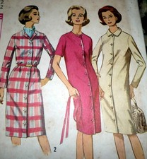 LOVELY VTG 1960s DRESS Sewing Pattern 12/32