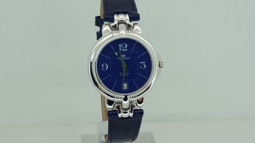 Pryngeps Orologio A055/M Quarzo Vintage Classico Blu 3ATM Watch - Picture 1 of 1
