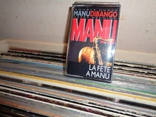 MANU DIBANGO HAPPY REUNION  WORLD MUSIC  CASSETTE TAPE,