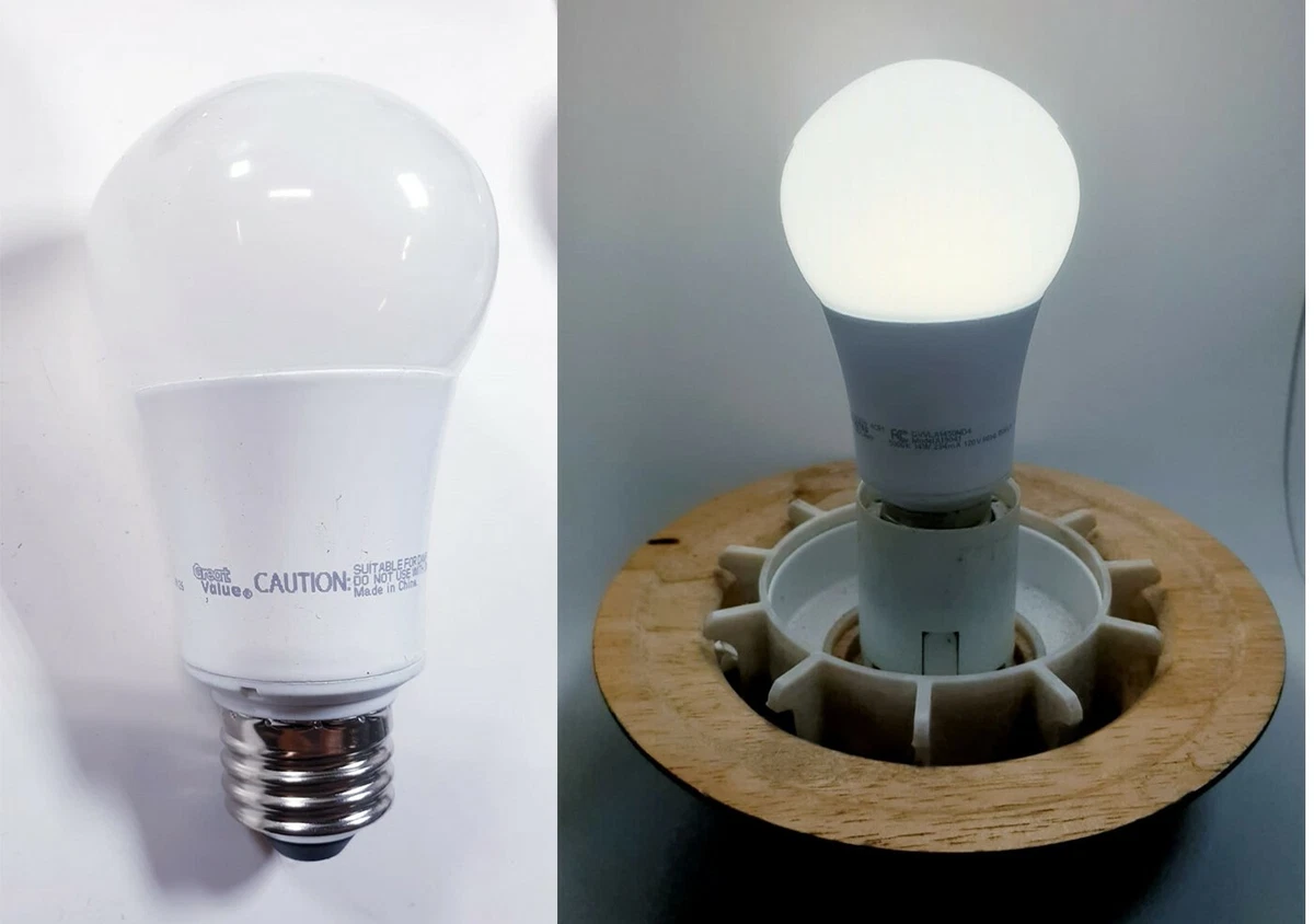 Great value led sale bulbs 100 watt