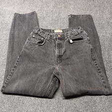 VTG Sonoma Jeans Men 31x34 Black Regular Fit Straight Leg 90s Y2K USA Made