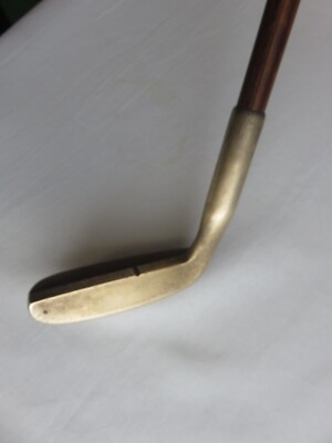 Wood Wand Putter Brass & Wood Putter great condition. MADE IN USA
