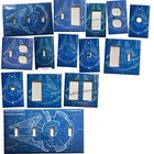 Star Wars Millennium Falcon Blueprint Switch Outlet wall Cover Plate Home Decor