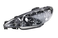 Scheinwerfer Passend FüR Peugeot 206 CC 09/ 1998 - H7 H7 Links Fahrerseite