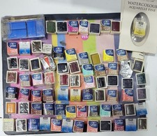 Water colours 77x half pan(+4) Winsor newton cotman/daler rowny/ pebeo