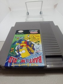 Simpsons: Bart vs. the World (Nintendo NES) Reconditioned! Authentic!