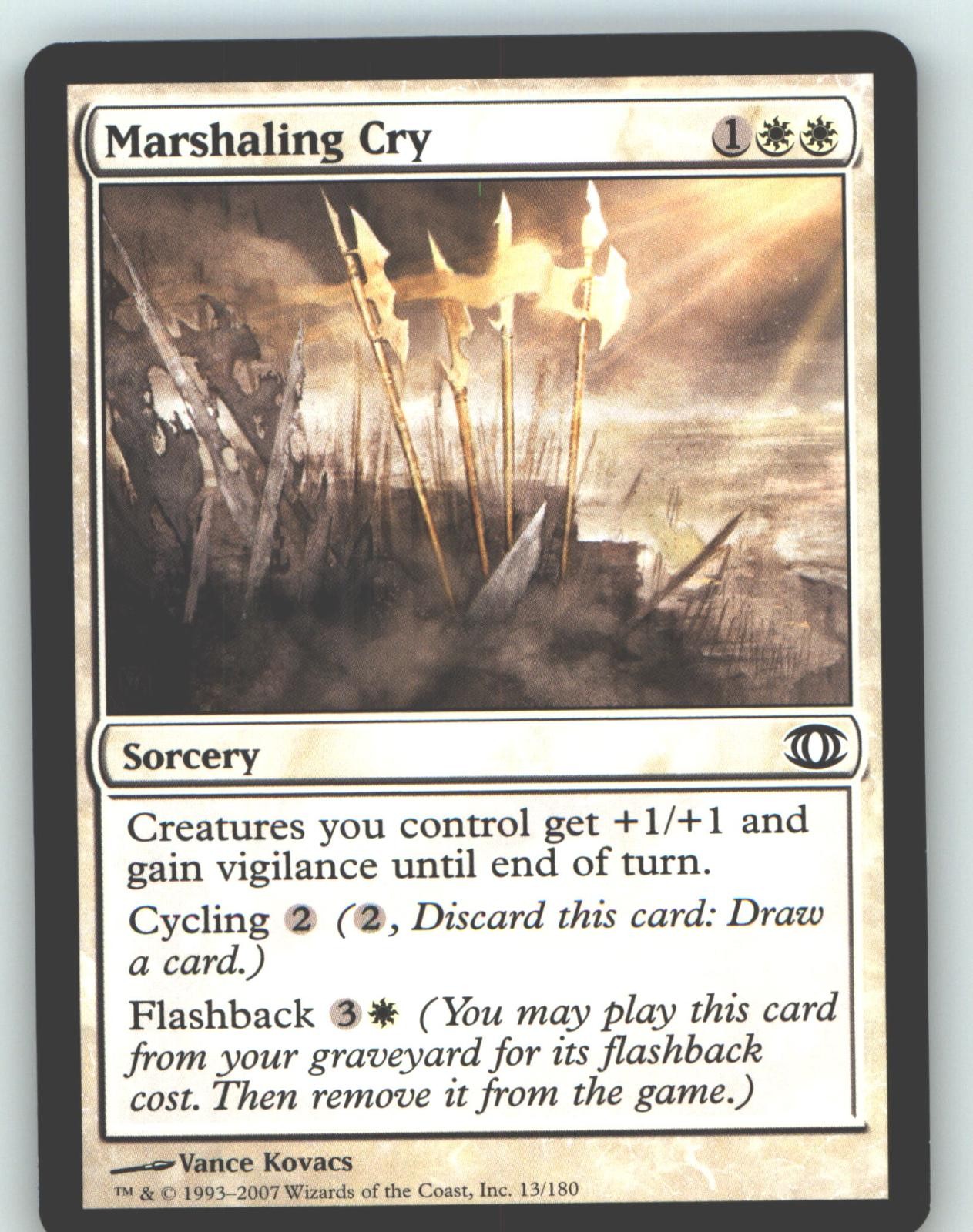 Marshaling Cry 13 Common Future Sight Magic: The Gathering Near Mint