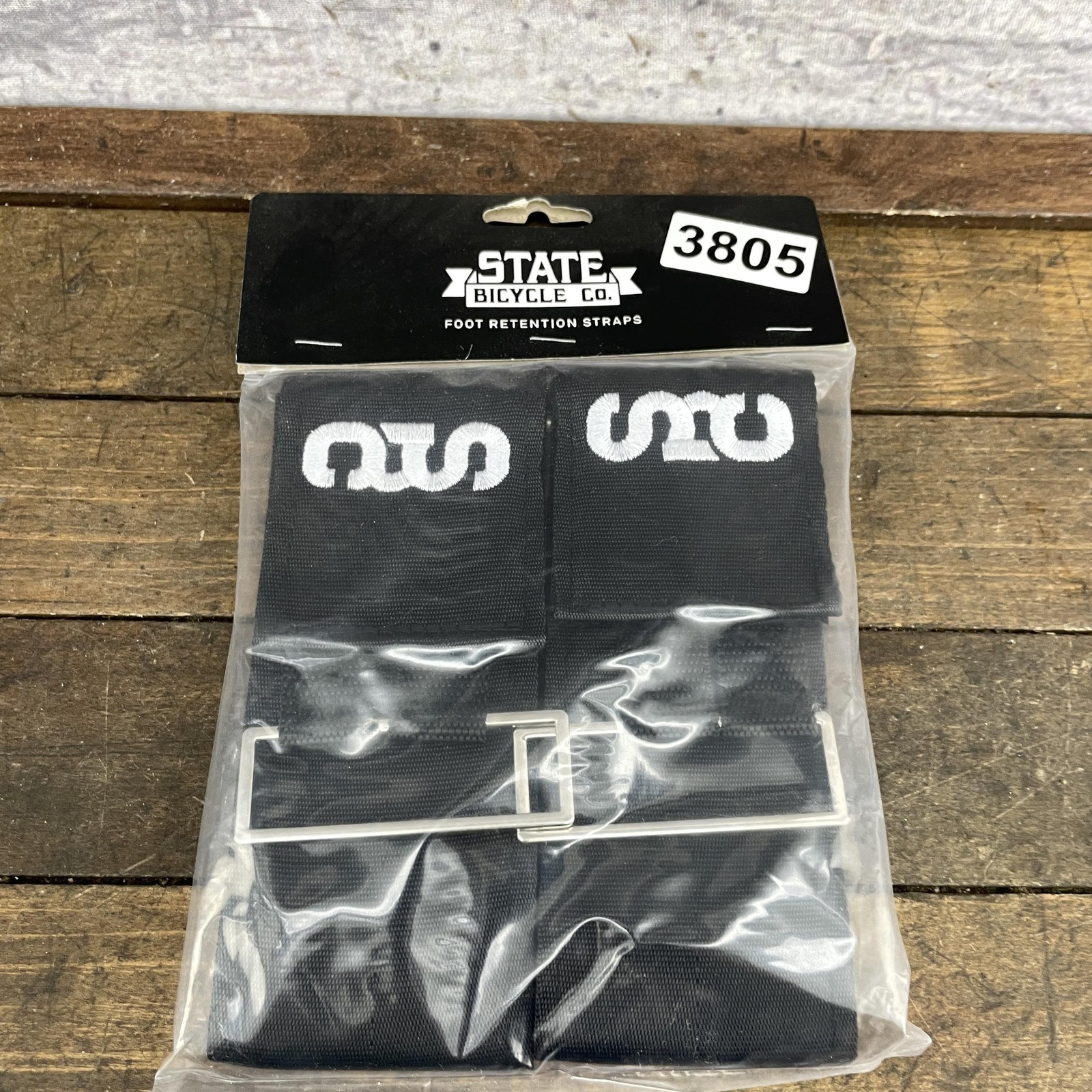 State Bicycle Co Foot Retention Straps Black Pedal Straps Fi