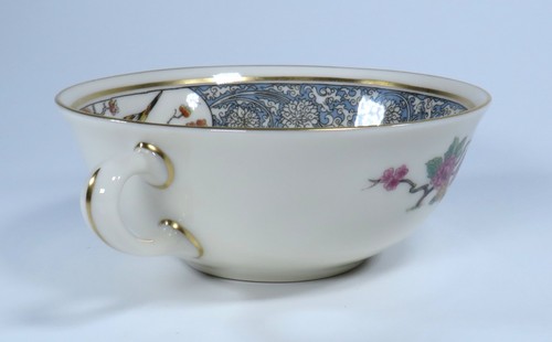 Lenox USA Porcelain "Ming Birds" Cream Soup Bowls * Set of 4 * P16 * Ships Free! - Picture 10 of 13