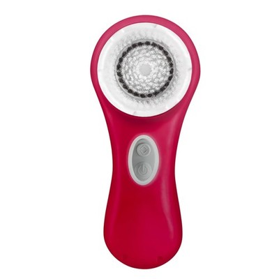 Mia 2 Cleansing System, 2 Speed Settings, with Sensitive Brush Head (Bright red)