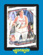 2025 Panini Prizm WNBA White Seismic Prizm #112 Stefanie Dolson Mystics $2MIN OR