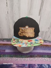 Nintendo Animal Crossing Graphic Brim Bioworld Snapback Cap / Hat Adult