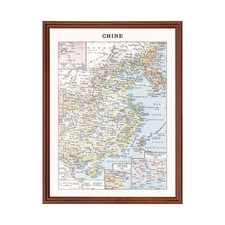 Old Map of China 1900 - Vintage China Art Wall Decor