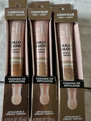 e.l.f. Cosmetics : HALO GLOW Beauty Wand ( Contour**) - LOT 3 x 0.33 OZ.