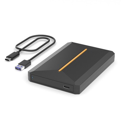 Handy SSD/HDD Gehäuse USB 3.1 Solid State Drive Case externe Spiel Festplatte8095