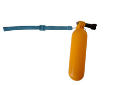 USED Yellow FLOATING Hand Grip Handle Mount Float for GoPro Wrist Band