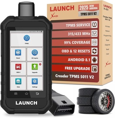 LAUNCH Creader TPMS 5011 V2 Sensor Activation Diagnostic Upgraded of CRT5011E US