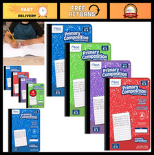 Primary Composition Books 4 Pack - Primary Ruled Journals for Grades K-2, 100 Sh