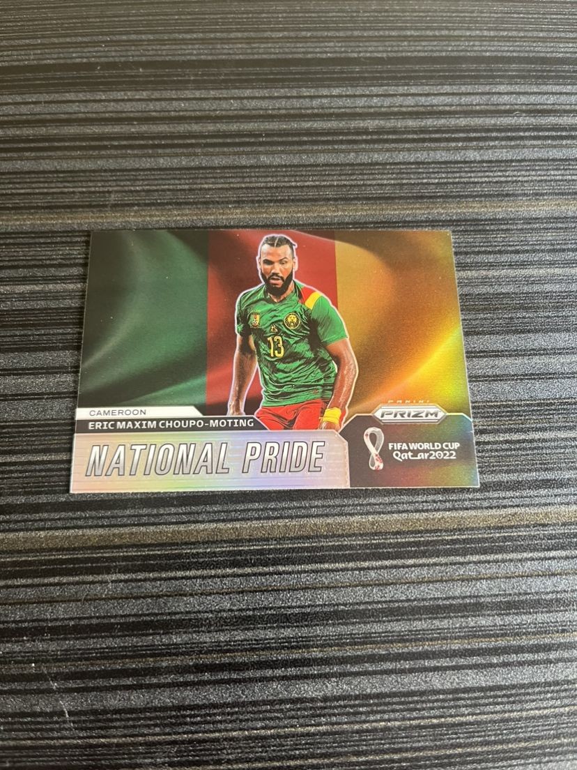 2022 Panini Prizm World Cup National Pride Eric Maxim Choupo-Moting Cameroon #4