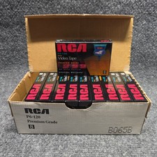 10x RCA P6-120 Metal Particle Premium Grade Camcorder 8mm Video Tape NOS