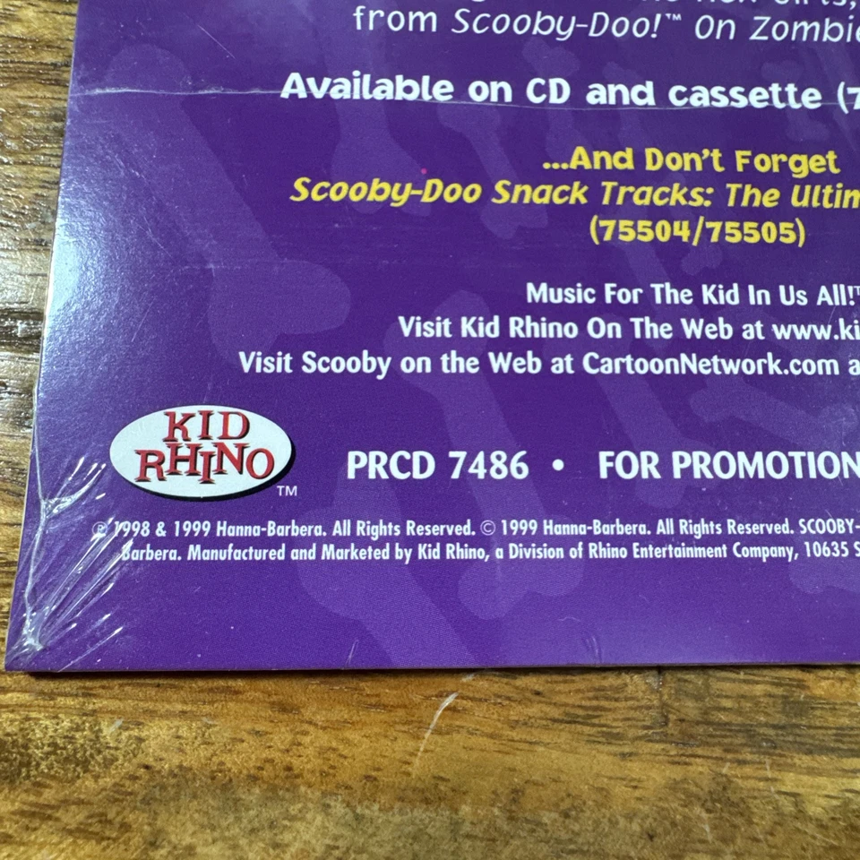Scooby-Doo and The Witch’s Ghost CD  Vintage Promotional CD Sampler New 1999 - Image 4 of 4