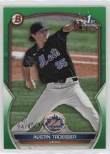 2023 Bowman Draft Green 94/99 Austin Troesser #BD-176 11s9