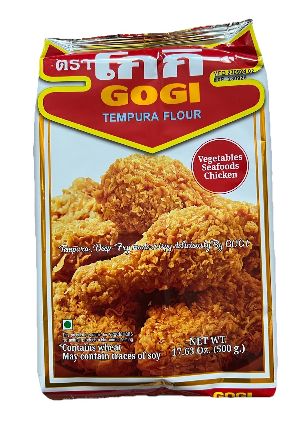 Gogi Tempura Mehl Paniermehl Flour แป้งโกกิ Tempuramehl Thailand 400g