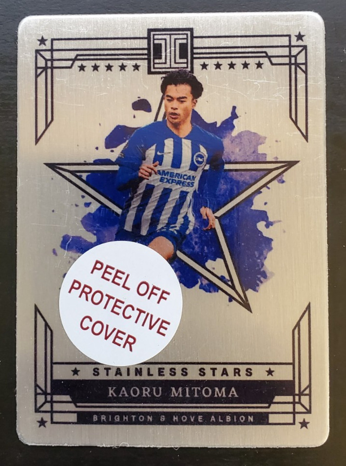 2023-24 Impeccable Premier League Kaoru Mitoma Stainless Stars 55/74 #17