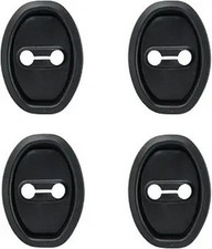 4pcs Silicone Car Door Latch Covers, Universal Door Cushion Slam Stopper Strike