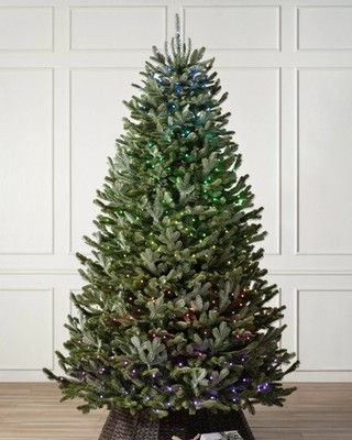 Balsam Hill 6.5ft Fraser Fir Twinkly Light Show MSRP $1599