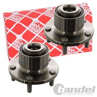 2X Febi Radlagersatz Vorderachse Passend FüR Ford C-MAX Focus C-MAX Focus II
