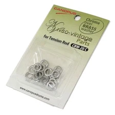 Canopus Chrome Over Brass Washer (20pc in a Package)