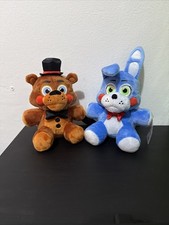 FNAF Five Nights at Freddy's Jazwares Bonnie Freddy 8" Plush Set of 2